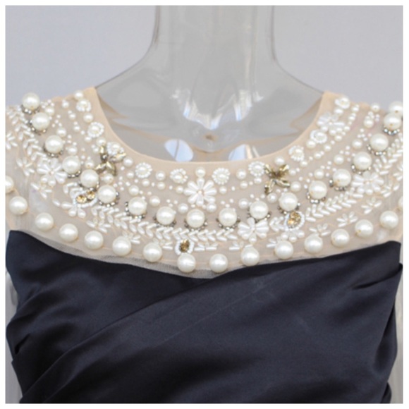 🎁 Gorgeous Silk Cocktail Dress The Torie - Picture 5 of 8